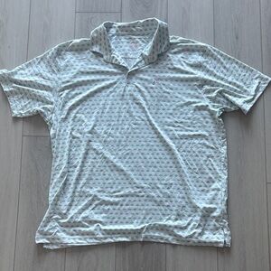 Men's Agave Patterned Polo Shirt